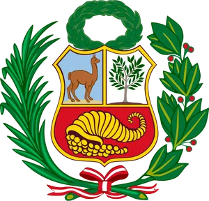 Peruvian Coatof Arms PNG Image