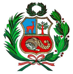 Coat Of Arms Of Peru Escudo Peruano - Bandeira Do Peru Simbolo, HD Png Download PNG image with transparent background