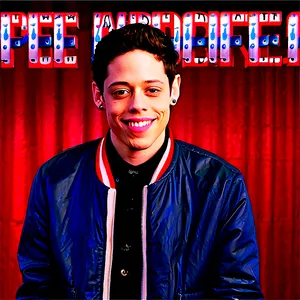 Pete Davidson At Premiere Png 06252024 PNG Image