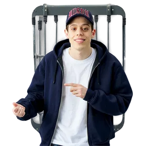 Pete Davidson Behind The Scenes Png Key PNG Image