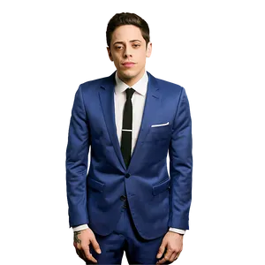 Pete Davidson In A Suit Png Eof PNG Image