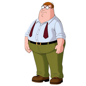 Peter Griffin Character Art PNG rlt PNG image with transparent background