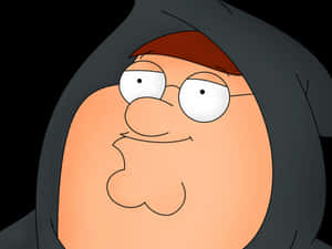 Peter Griffin Close Up Portrait PNG image with transparent background
