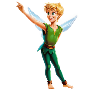 Peter Pan and Tinkerbell PNG 06112024 PNG image with transparent background