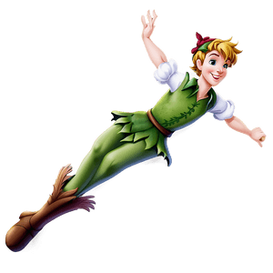 Peter Pan Flying PNG asa76 PNG image with transparent background
