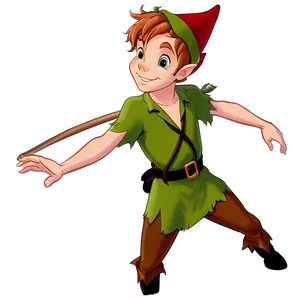 Peter Pan Flying Png Iyk PNG Image