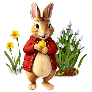 Peter Rabbit And The Busy Bee Png 06262024 PNG Image