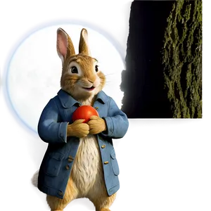 Peter Rabbit In The Moonlight Png 33 PNG Image