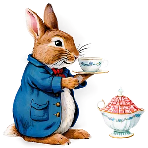 Peter Rabbit Tea Party Png Xxu21 PNG Image