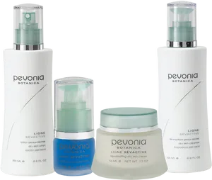 Pevonia Skincare Products PNG Image