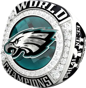 Philadelphia Eagles Championship Ring PNG Image