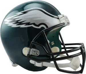 Philadelphia Eagles Helmet Design PNG Image