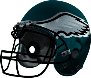 Philadelphia Eagles Helmet Png, Transparent Png PNG image with transparent background