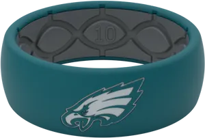 Philadelphia Eagles Silicone Ring PNG Image