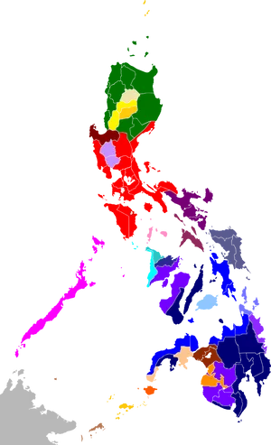 Philippines_ Administrative_ Regions_ Map PNG Image