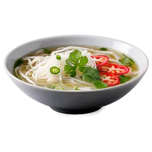 Pho In Ceramic Bowl Png Tsv PNG Image