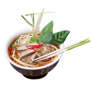 Pho With Bean Sprouts Png 7 PNG Image