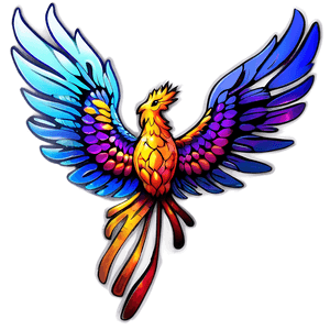 Phoenix Tattoo PNG   two PNG image with transparent background