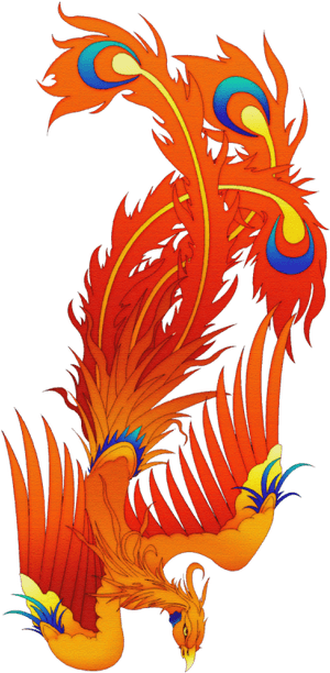 Phoenix Tattoos Background Png Images - Feng Huang Chinese Phoenix, Transparent Png PNG image with transparent background