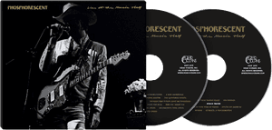 Phosphorescent Live Music Performance C D Design PNG image with transparent background