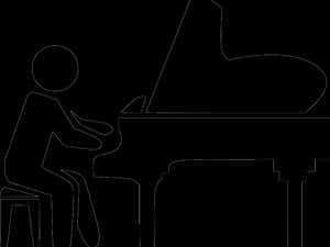 Piano Clipart Svg - Icon Piano, HD Png Download PNG image with transparent background