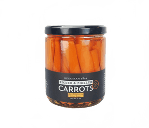 Pickled Carrots Jar Product Image PNG image with transparent background