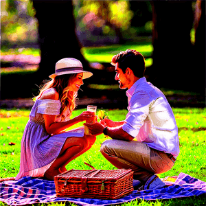 Picnic Date in the Park PNG 32 PNG with transparent background