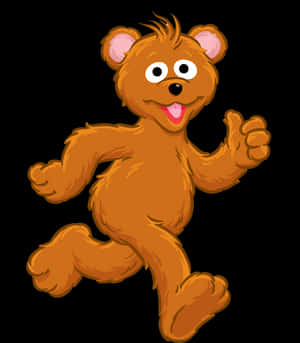 Picture Free Bear Clip Art Free Image Download - Sesame Street Baby Bear Cartoon PNG image with transparent background