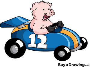 Clip Art Cartoon Race Cars - Race Car Cartoon Png, Transparent Png PNG image with transparent background