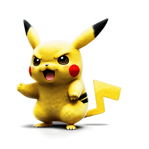 Pikachu Angry PNG pbv PNG image with transparent background