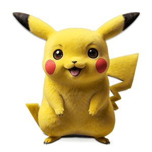 Pikachu Face PNG kfi PNG image with transparent background