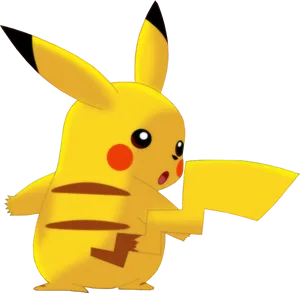 Pikachu Illustration PNG Image