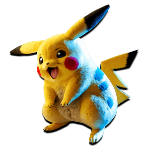Pikachu Laughing PNG ysv PNG image with transparent background