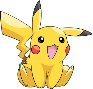 Pikachu Pokemon Animated Character PNG Image