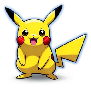 Pikachu Wide-eyed Shock Png 77 PNG Image