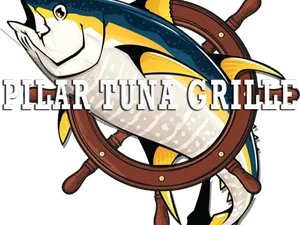 Pilar Tuna Grille Logo PNG Image