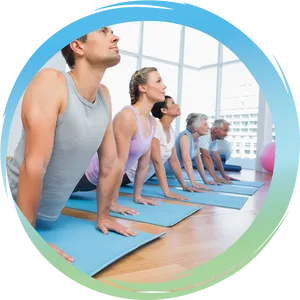 Pilates Class Urban Studio PNG Image