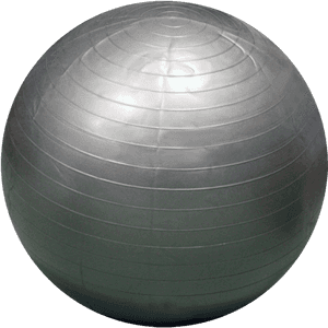 Pilates Exercise Ball PNG image with transparent background