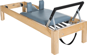 Pilates Reformer Equipment PNG image with transparent background