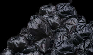 Black Trash Bags Png, Transparent Png PNG image with transparent background