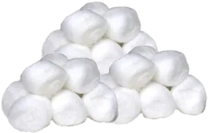 Pileof Cotton Balls PNG Image