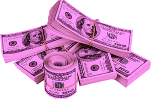 #bands #money #stacks #$ #dollarsign #bills #hundreds - Pack Of Money Png, Transparent Png PNG