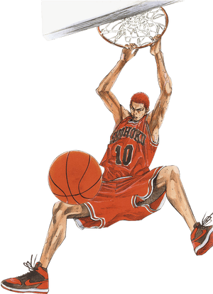 Pin By Isabel Sakata On Slam Dunk - Hanamichi Sakuragi Slam Dunk, HD Png Download PNG image with transparent background