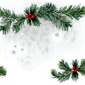 Pine Garland Clipart PNG gxo PNG
