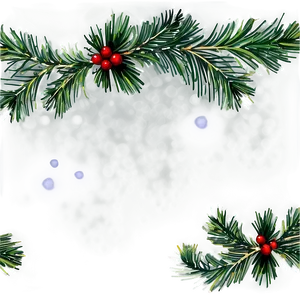 Pine Garland Clipart Png Gxo PNG Image