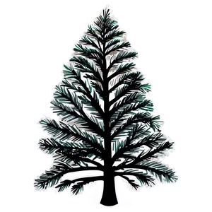 Pine Trees Silhouette Png Nvs PNG Image