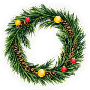 Pine Wreath PNG eel81 PNG