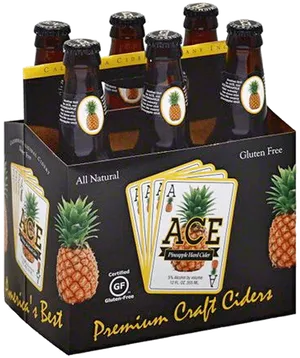 Pineapple Honey Craft Cider Pack PNG Image