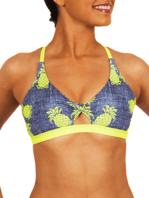 Pineapple Express Bikini Twist Top - Bikini PNG
