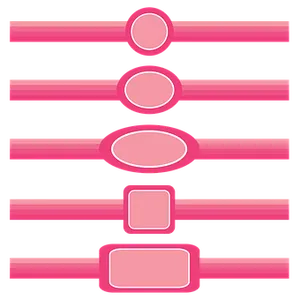 Pink Abstract Shapes PNG Image